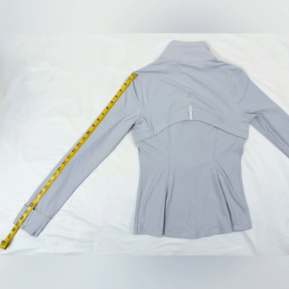 NWT Lululemon Define Jacket Nulu - Heathered Core Ultra Light Grey - 8 - Picture 15 of 15